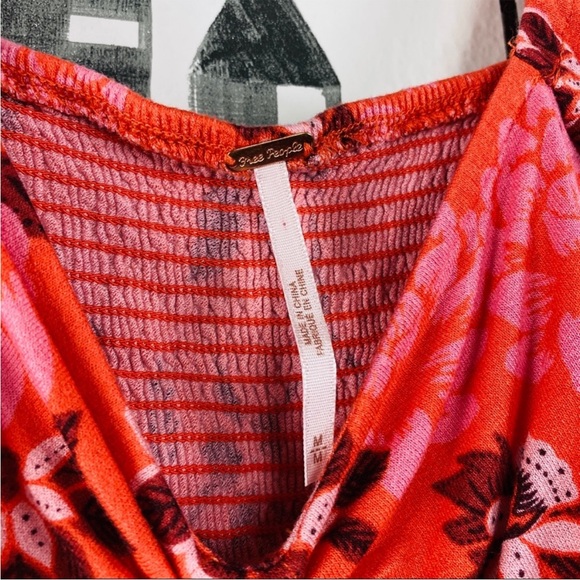 Free People / Paisley Mini Dress (or top) - Picture 3 of 7